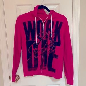 Pink Flag Nor Fail Hoodie.